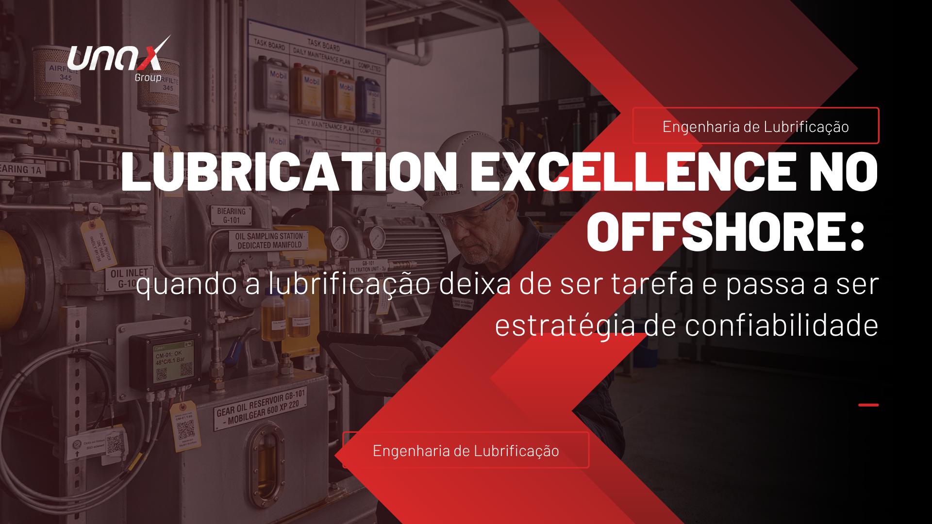 Lubrication Excellence no offshore: quando a lubrificação deixa de ser tarefa e passa a ser estratégia de confiabilidade